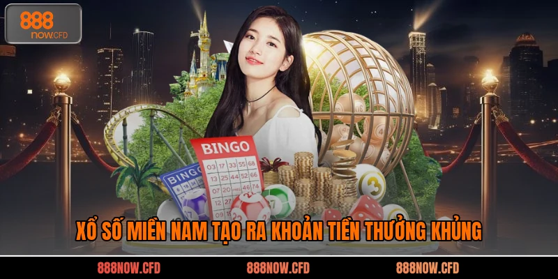 Xổ số miền Nam tạo ra khoản tiền thưởng khủng